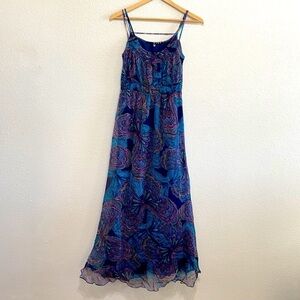 Bellatrix 100% Silk Chiffon Butterfly Dress